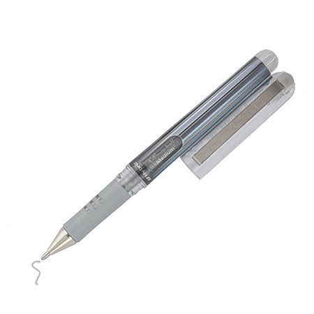 Pentel K230 Hybrid Metallic silver 1,0 mm gelpenna